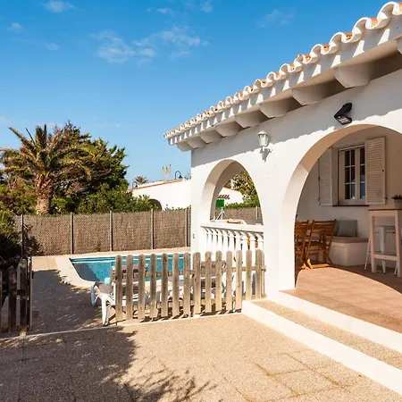 Casa Blanca - Con Piscina A 30m Del Mar-binibeca Villa Sant Lluis
